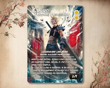 Cloud, Midgard Mercenary  - Final Fantasy Japanese Custom Card comprar usado  Enviando para Brazil