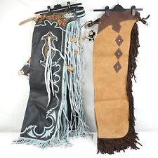 leather cowboy chaps for sale  American Fork