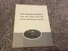 New ferguson implements for sale  Rochester