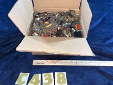 10+ Lbs Peças Eletrônicas Vintage Bolsa de Agarrar Resistores Capacitores Sucata Dourada NOS comprar usado  Enviando para Brazil