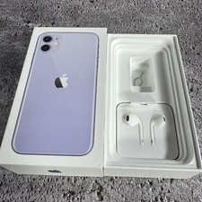 iPhone 11 64GB roxo - CAIXA VAZIA + fones de ouvido com fio comprar usado  Enviando para Brazil
