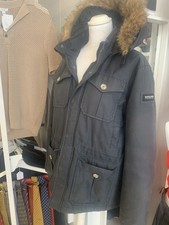 Woolrich parka blu usato  Parma