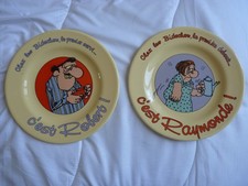 Assiettes humoristiques robert d'occasion  Meaux