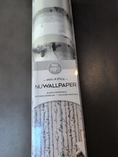 Papel de parede NuWallpaper BIRCH TREE vinil casca e vara 20,5”x8’ parede pop-open box comprar usado  Enviando para Brazil