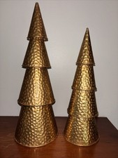 Pair hammered metal for sale  Shelton