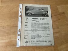 Messerschmitt tiger fmr gebraucht kaufen  München