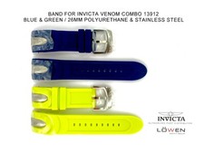 Autêntico Invicta Venom 13912 Combo azul e verde pulseira de poliuretano 26MM comprar usado  Enviando para Brazil