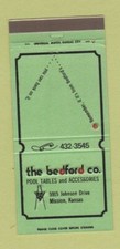 Matchbook cover bedford for sale  USA