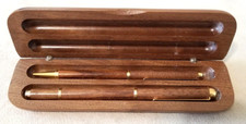 Estuche de lápices de madera Caja de madera Organizador con lápiz y bolígrafo JJ. AGRICULTOR segunda mano  Embacar hacia Mexico