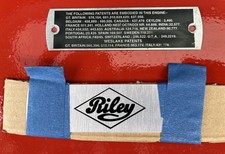 Riley rocker cover for sale  HORSHAM