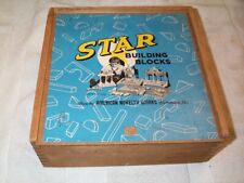 Usado, BLOCOS DE CONSTRUÇÃO DE ESTRELAS Vintage 1950 Americano Novidade Funciona Criança MCM Brinquedo Antigo comprar usado  Enviando para Brazil