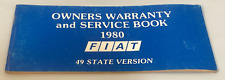 Original 1980 fiat for sale  Raleigh