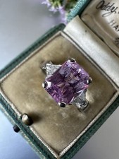 Pink sapphire diamond for sale  ST. ALBANS