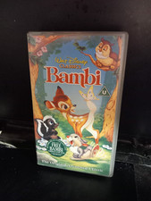 bambi vhs for sale  HELSTON