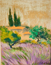 Pastel original signé d'occasion  Saint-Laurent-du-Var