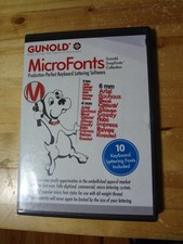 Gunold microfonts rom for sale  Farmville