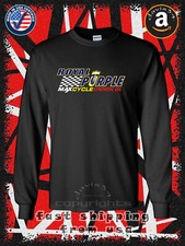 Camiseta masculina manga longa Royal Purple Synthetyc logotipo óleo American Davis34 comprar usado  Enviando para Brazil