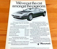 Maserati merak 4.9 for sale  PRESTON