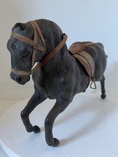 Cheval cuir brun d'occasion  Theix
