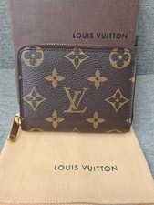 Carteira Louis Vuitton monograma zíper moeda zíper ao redor com bolsa de pó e caixa comprar usado  Enviando para Brazil