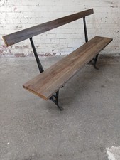Garden bench castiron for sale  ROSSENDALE