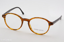 Armações de óculos redondas unissex marrom 49 mm Giorgio Armani AR7004 5597 comprar usado  Enviando para Brazil