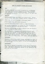 Fotocópia somente instruções da emissora giratória montada Ford 814 comprar usado  Enviando para Brazil