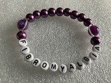 Fibromyalgia awareness purple for sale  THORNTON-CLEVELEYS