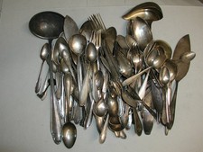 Versilbertes besteck hne gebraucht kaufen  Bielefeld
