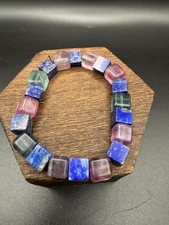Crystal bracelet lapis for sale  CWMBRAN