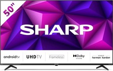 Sharp c50fn2kl2ab uhd for sale  DUNSTABLE