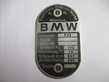 Schild typenschild bmw gebraucht kaufen  Deutschland
