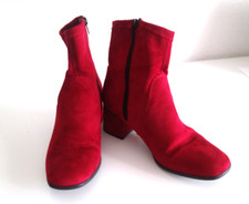 Rote wildleder stiefeletten gebraucht kaufen  Lichtenwald