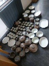 Denby greystone dinner for sale  LONDON