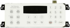 Temporizador de relógio eletrônico Electrolux forno 316207620, sobreposição branca comprar usado  Enviando para Brazil