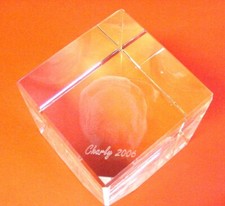Presse papiers cristal d'occasion  Garons