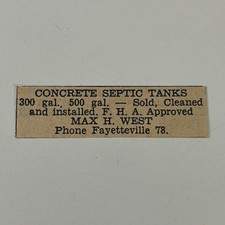 Concrete septic tanks for sale  Hinckley