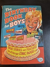 Birthday book boys for sale  LEEDS