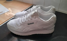 mens reebok classic white leather trainers for sale  NEWCASTLE UPON TYNE