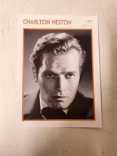 Charlton heston carte d'occasion  Achicourt
