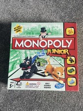 Monopoly hasbro junior for sale  LOUGHBOROUGH