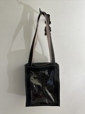 Bolsa tote Mary Kay Consultant Look catálogo livro preto e rosa e bolso frontal transparente, usado comprar usado  Enviando para Brazil