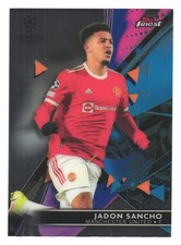2021-22 Topps Finest UCL Manchester United Jadon Sancho na sprzedaż  Wysyłka do Poland