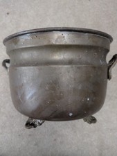 Brass cauldron vintage for sale  SOUTHAMPTON