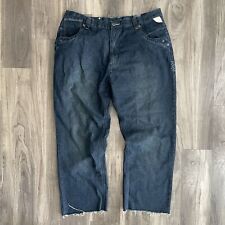 Jeans Raider Vintage Masculino Tamanho 38x28 Azul Marinho Solto Baggy Perna Larga Skate Y2K, usado comprar usado  Enviando para Brazil