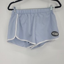 Usado,  Rampa feminina Vans testada azul claro corrida curto bolso com zíper tamanho XS comprar usado  Enviando para Brazil