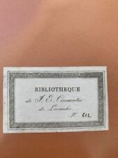 Libris caumartin lacanche usato  Spedire a Italy