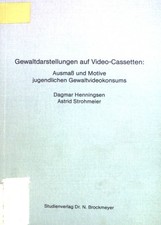 Gewaltdarstellungen video cass gebraucht kaufen  Koblenz