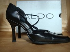 Aldo black leather for sale  HESSLE