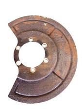 Protetor de respingo de freio dianteiro 4x4 usado 82-93 Dodge 150 250 350 com eixo Dana 44 comprar usado  Enviando para Brazil